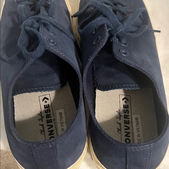 Converse Chuck 70 Ox suede Navy Blue low top sneakers 13 men 15 women - Picture 5 of 7